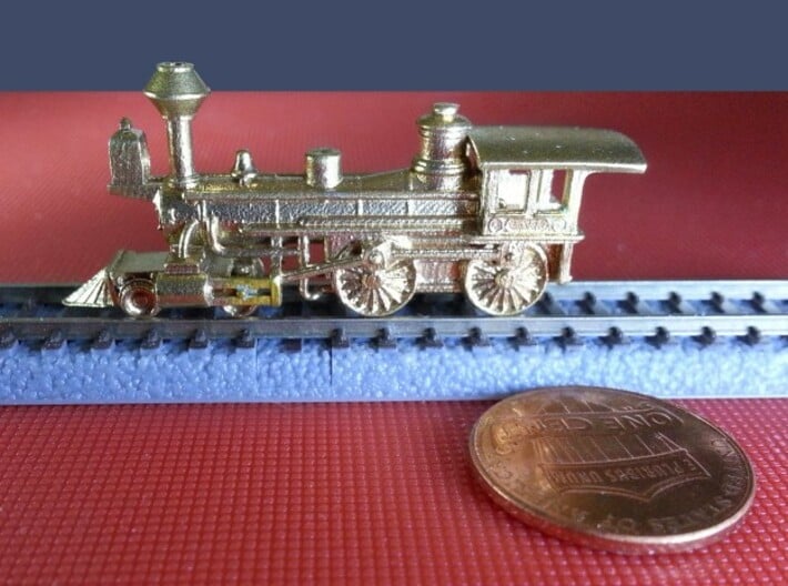 Grant 4-4-0 Metal - Zscale 3d printed 