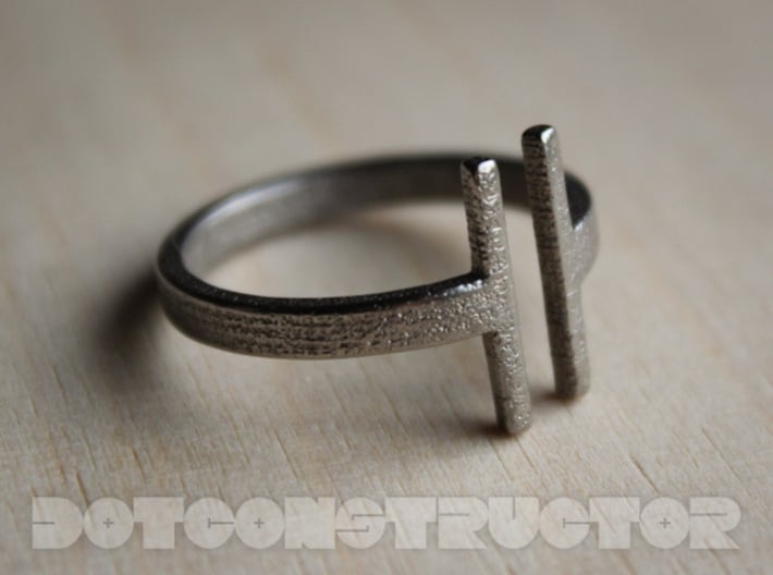 Bar Ring - Size 11.5 3d printed