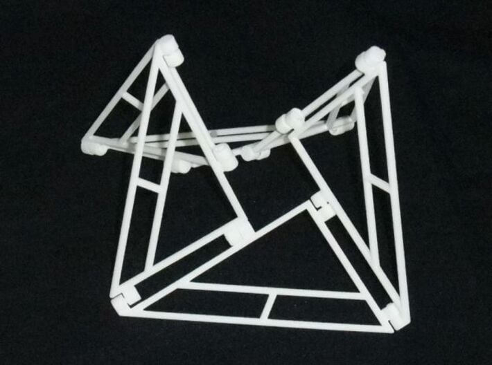 Triangle-6 3d printed 