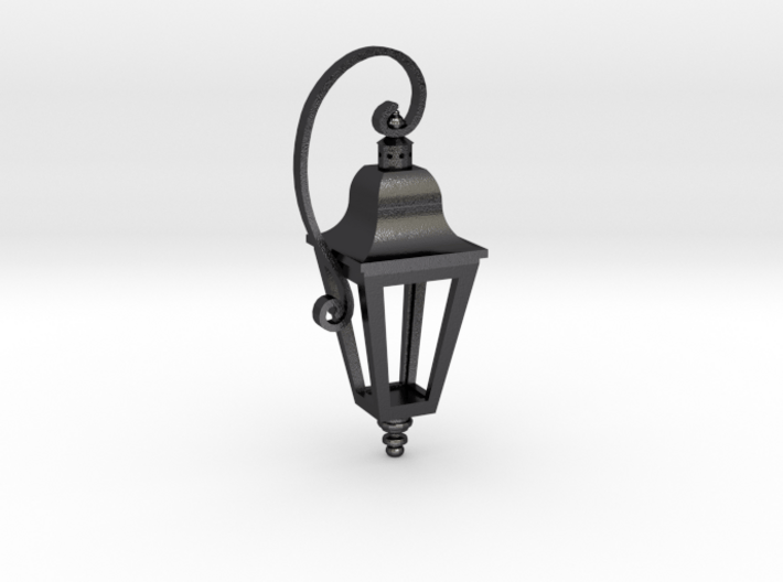 English Street Lamp Pendant 3d printed