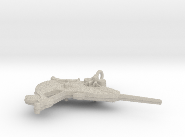 Carousel Narwhal Pendant 3d printed 
