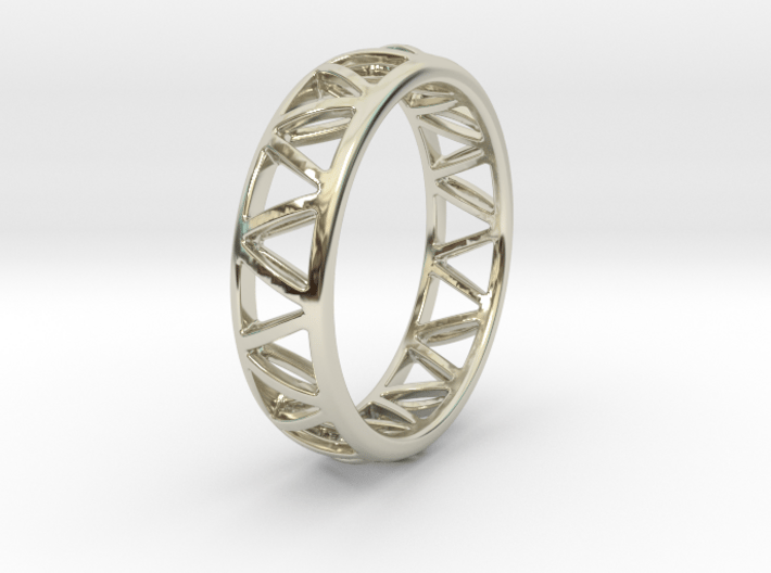 Truss Ring 2 Size 10 3d printed