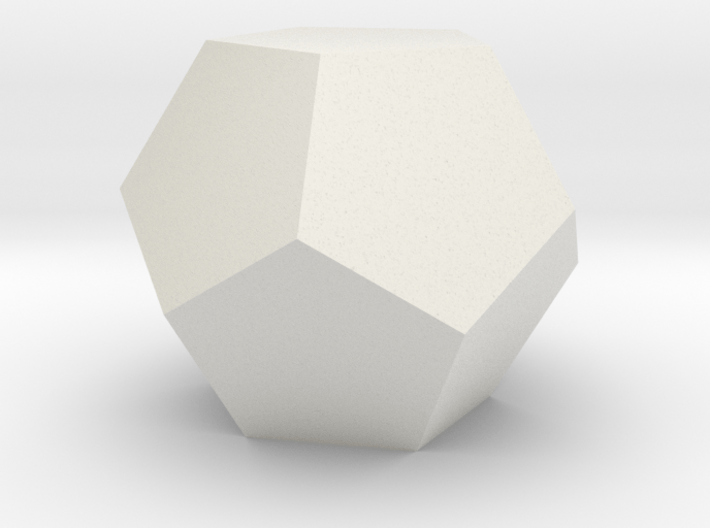dodecahedron 3d printed