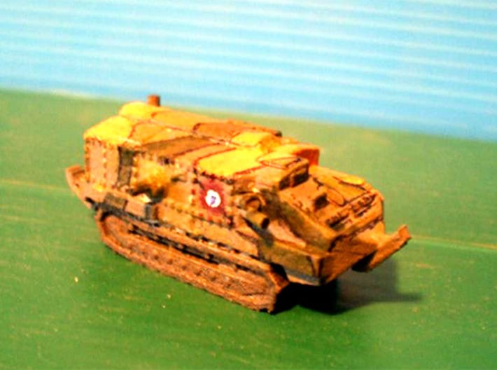1/100 Schneider tank CA-1 3d printed
