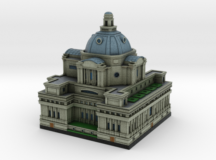 Central Hall Westminster 5 x 4  3d printed 