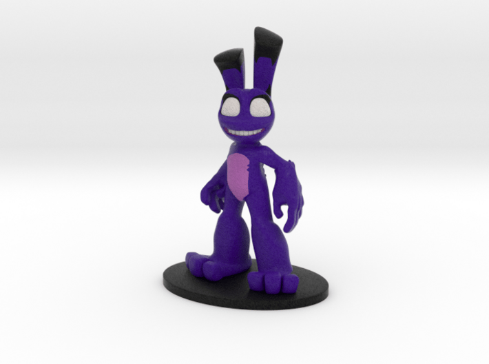 Purple Hare 3d printed 