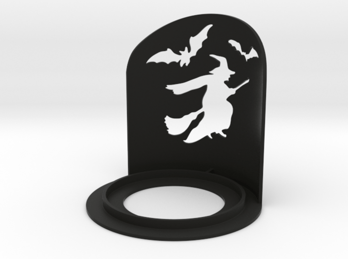 Halloween Witch Tea Candle Holder 3d printed 