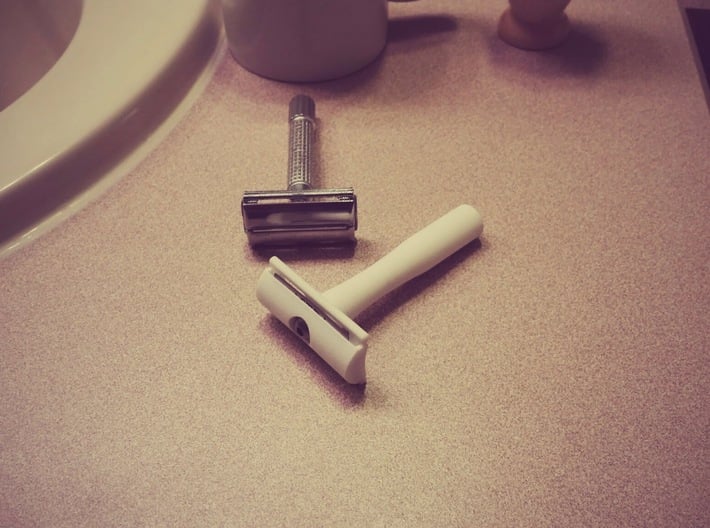 Genisys Safety Razor 3d printed 