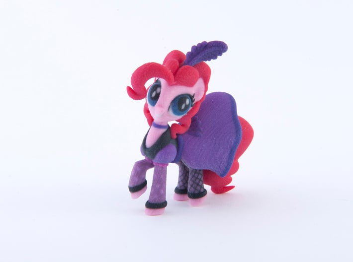 Can Can Pinkie 3d printed