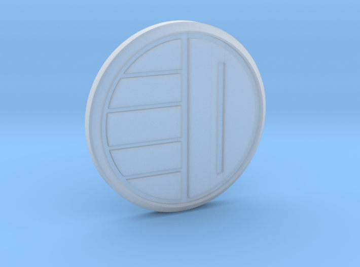 Dairanger badge 3d printed