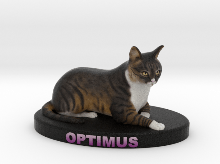 Custom Cat Figurine - Optimus 3d printed