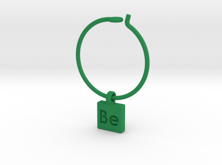 Element Wine Charm - Be 3d printed 