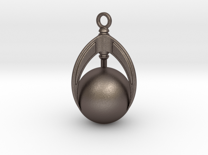 Ball And Claws Pendant 3d printed 