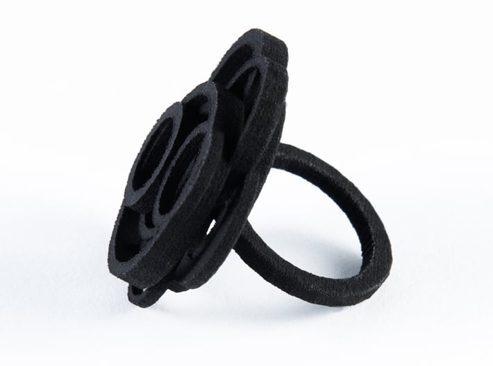 Circle Ring size 8 3d printed Add a caption...