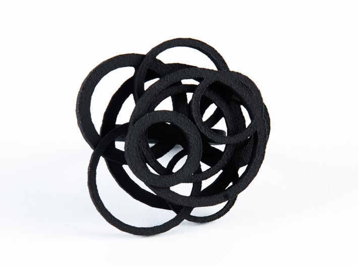 Circle Ring size 8 3d printed Add a caption...