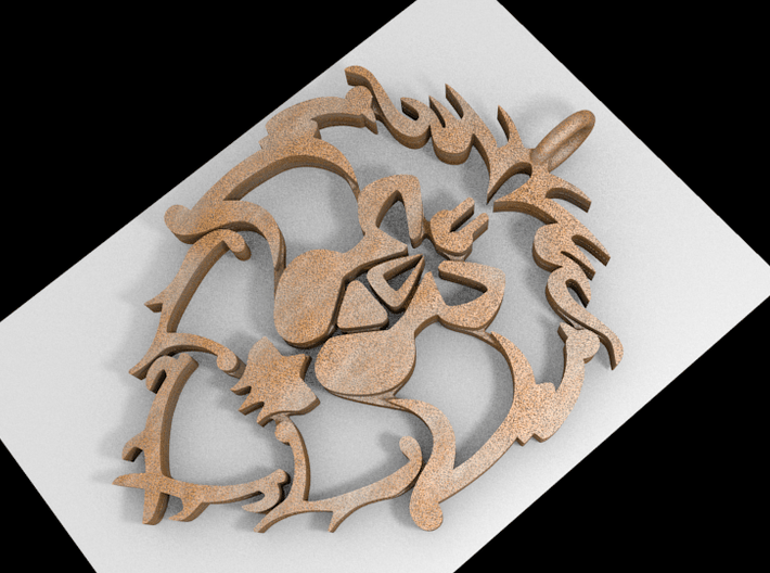 Alliance Medallion 3d printed New version! Better and cheaper!