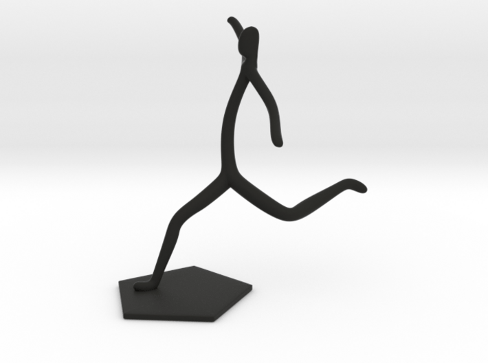 Soccer Statue 3d printed 