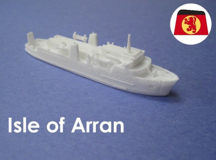  MV Isle of Arran (1:1200) 3d printed 