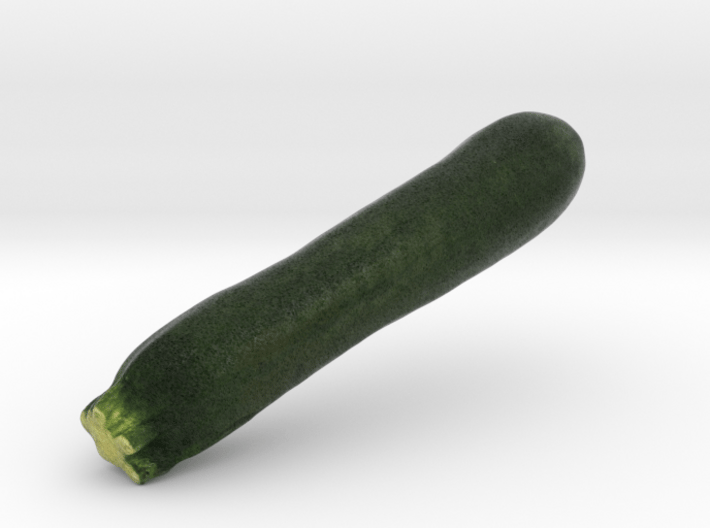 The Green Zucchini 3d printed 