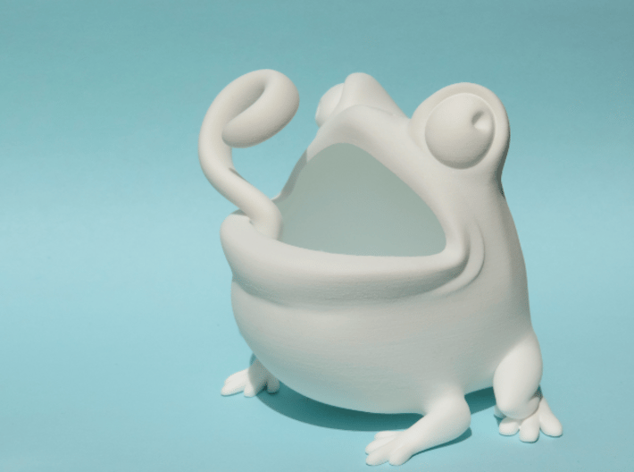 Toad Plastic 3d printed