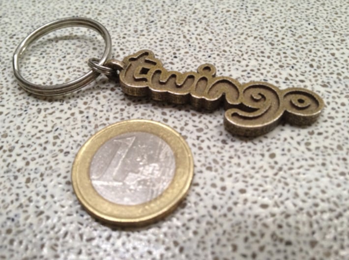 Twingo Keychain 3d printed