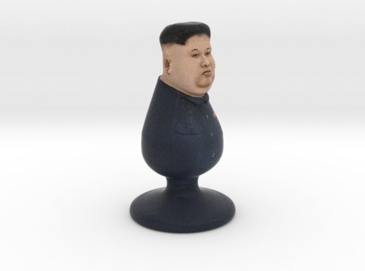 Kim Jong Un the North Korea Plug 3d printed 