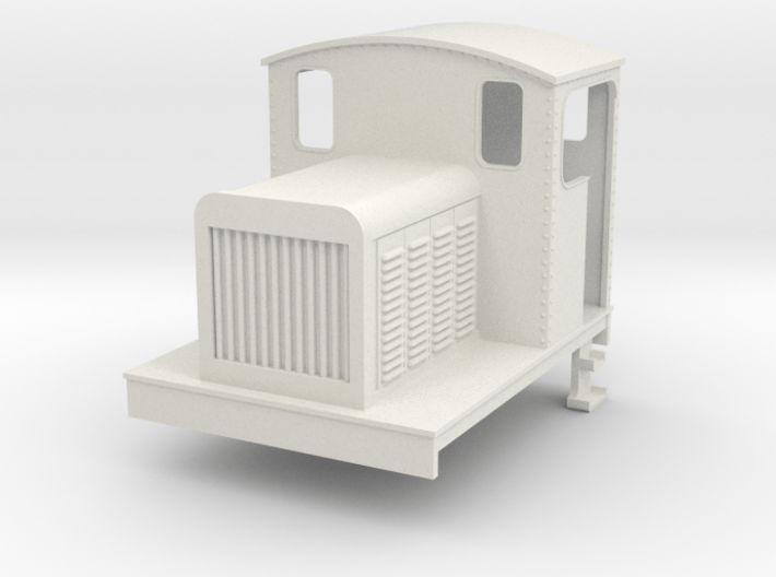 OO Freelance diesel loco (short) v1 3d printed