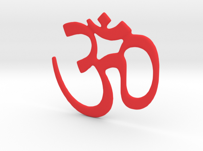 Om Symbol - 4 Inches 3d printed