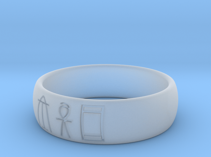 Linear B 6mm Wide Size 8.75 3d printed 