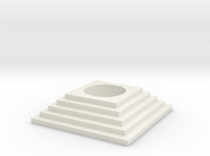Stairs tealight 3 3d printed