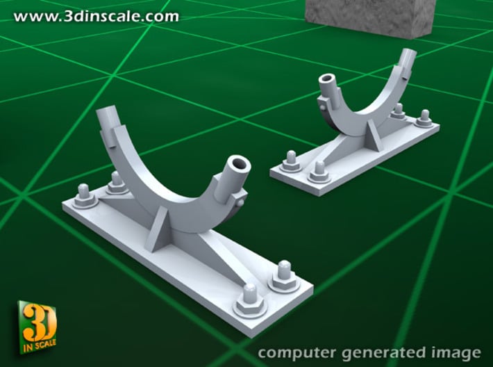 Pipeline accessory System Support1 3d printed Add a caption...