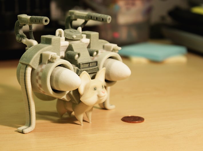 Mathieu Beaulieu's Killer Kitty- Small 3d printed There are pennies everywhere