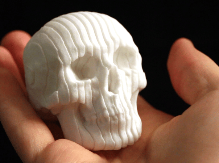 Mortal Coil (side-to-side stretching) 3d printed