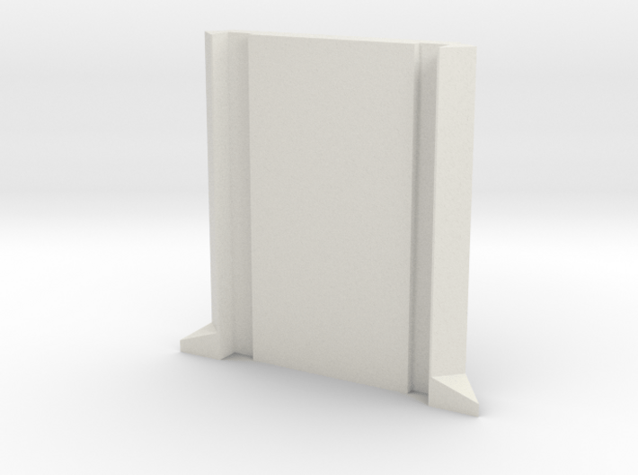 SciFi Pillar and Walls - Basic Pillar 3d printed 