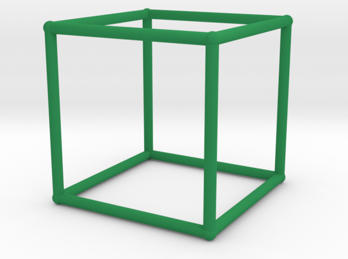 Cube (100 cc) 3d printed