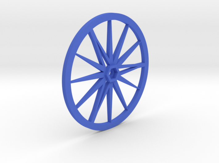 Needle-Fly 8L :: Large Robot Wheel for 8mm nuts 3d printed NeedleFly 8L