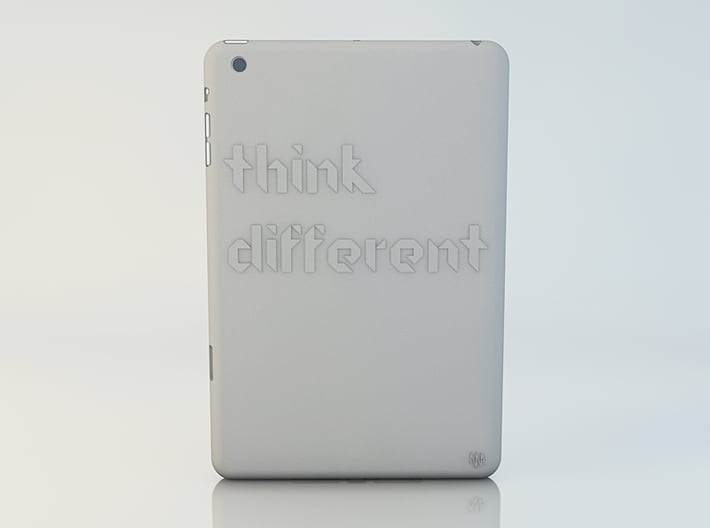 iPad mini Think Case 3d printed
