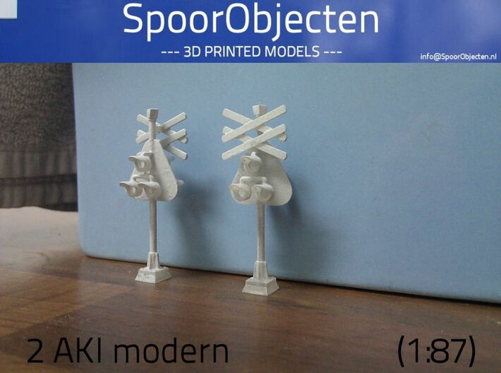 AKI modern (1:87) 3d printed