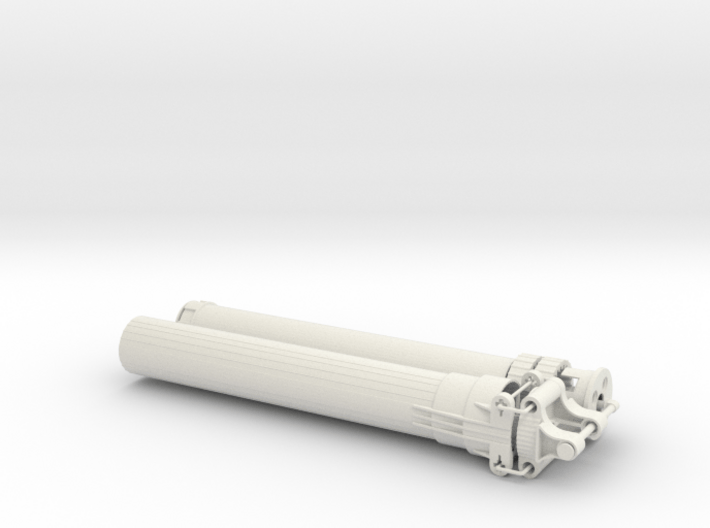 XL Linear Actuator 18 studs stroke v1.1 3d printed