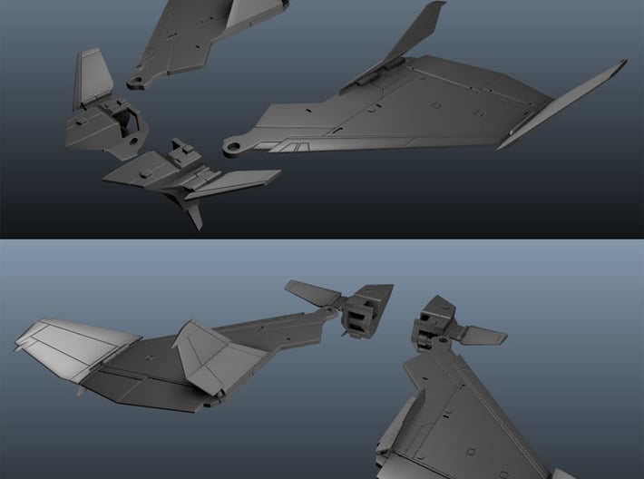 VF-0 Fenix Trainer - B type Conversion Kit 3d printed 