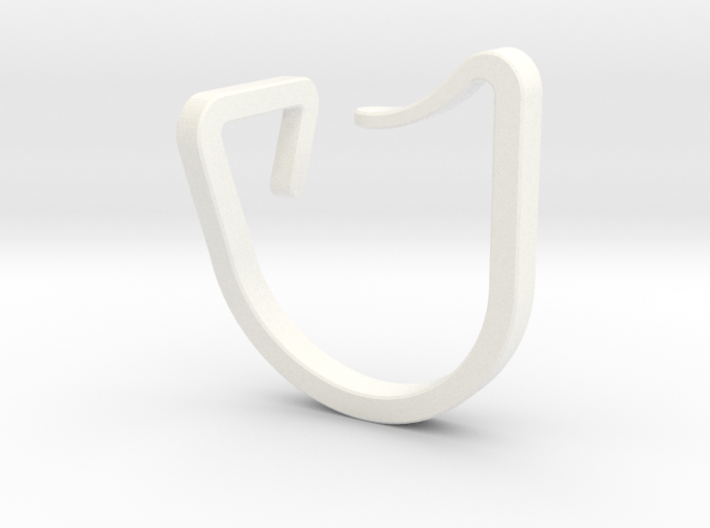 Keon V1*, a ring that holds your key(s) 3d printed 