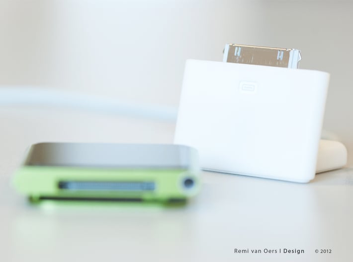 Nano dock - Dock your iPod Nano 3d printed 