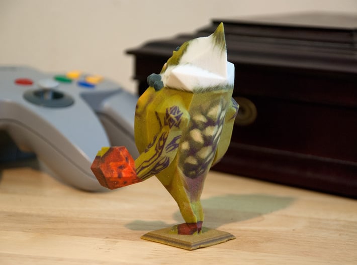Goron Statue from Zelda Majora's Mask 3d printed 