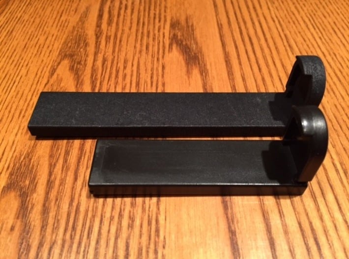 Lexus CT200h updated bracket for larger phones 3d printed 