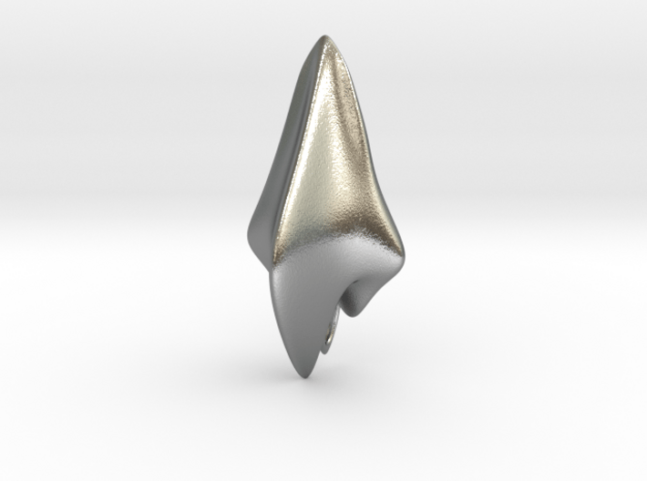 Space Shark, Pendant 3d printed