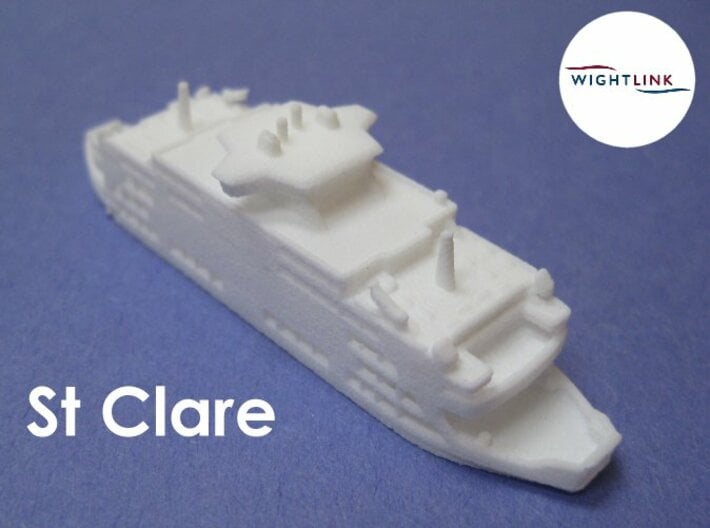 MV St Clare (1:1200) 3d printed