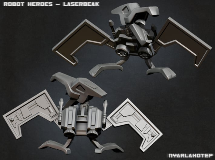 Robot Heroes Laserbeak 3d printed 