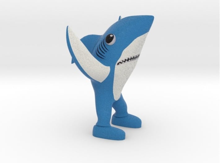Left Shark 3d printed 