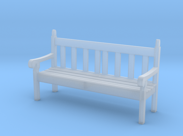 1:32 Scale Hyde Park Bench 3d printed