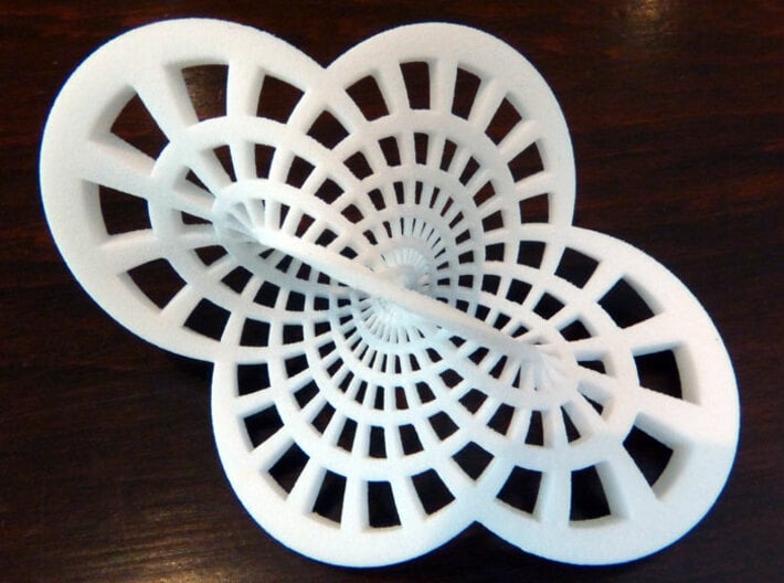 Round Möbius Strip (Small) 3d printed 